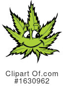 Pot Leaf Clipart #1630962 by Chromaco