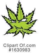 Pot Leaf Clipart #1630983 by Chromaco