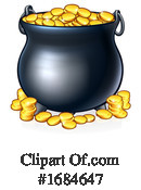Pot Of Gold Clipart #1684647 by AtStockIllustration