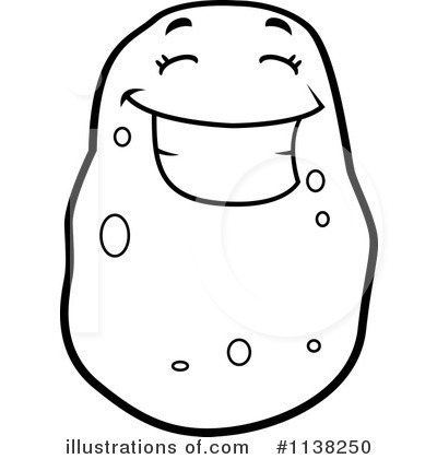 Royalty-Free (RF) Potato Clipart Illustration by Cory Thoman - Stock Sample #1138250