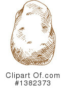 Potato Clipart #1382373 by Vector Tradition SM