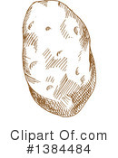 Potato Clipart #1384484 by Vector Tradition SM