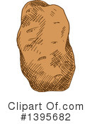 Potato Clipart #1395682 by Vector Tradition SM