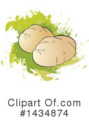 Potato Clipart #1434874 by Lal Perera