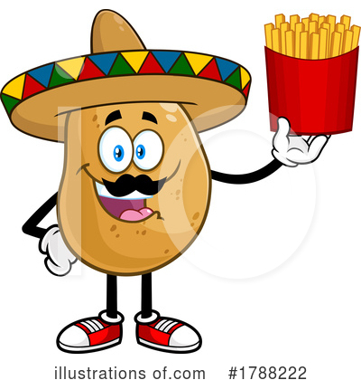 Potato Clipart #1788222 by Hit Toon