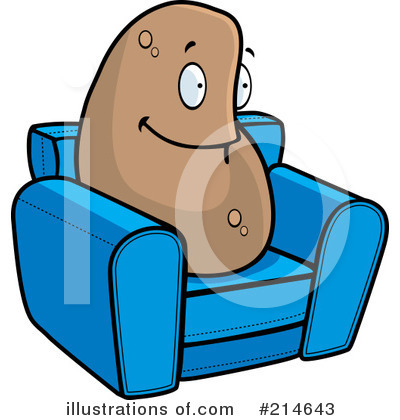 Couch Potato Clipart #214643 by Cory Thoman