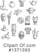 Pottery Clipart #1371393 by Vector Tradition SM