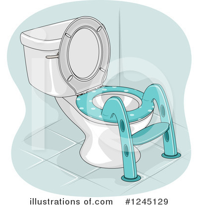 Royalty-Free (RF) Potty Training Clipart Illustration by BNP Design Studio - Stock Sample #1245129