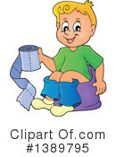 Potty Training Clipart #1389795 by visekart