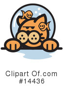 Pounce Cat Clipart #14436 by Andy Nortnik