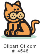 Pounce Cat Clipart #14548 by Andy Nortnik