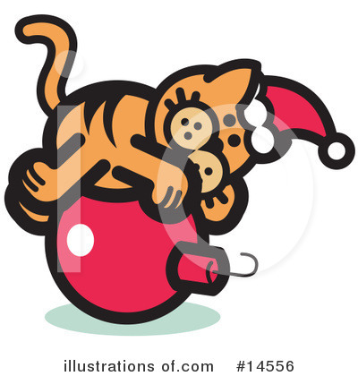Pounce Cat Clipart #14556 by Andy Nortnik