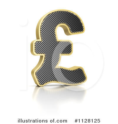 Pound Sterling Clipart #1128125 by stockillustrations