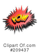 Pow Clipart #209437 by stockillustrations