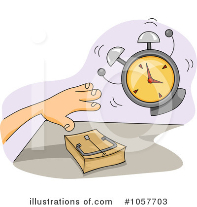 Alarm Clock Clipart #1057703 by BNP Design Studio