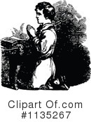 Praying Clipart #1135267 by Prawny Vintage