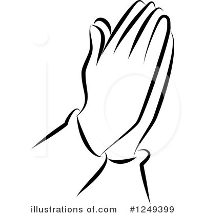 Royalty-Free (RF) Praying Clipart Illustration by Prawny - Stock Sample #1249399