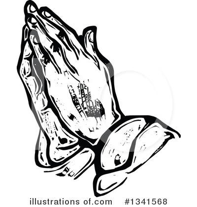 Royalty-Free (RF) Praying Clipart Illustration by Prawny - Stock Sample #1341568