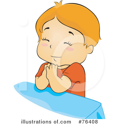 Royalty-Free (RF) Praying Clipart Illustration by BNP Design Studio - Stock Sample #76408