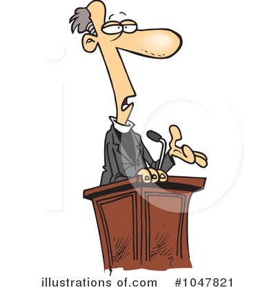 Preacher Clipart #1047821 by toonaday