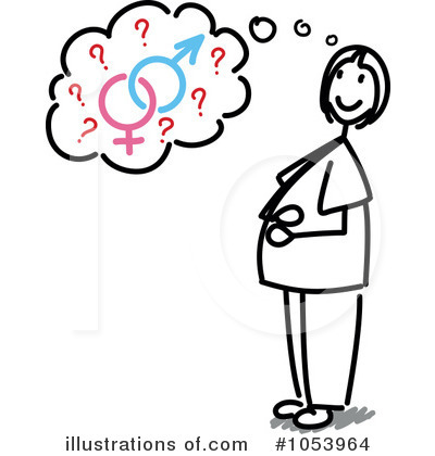 Royalty-Free (RF) Pregnant Clipart Illustration by Frog974 - Stock Sample #1053964