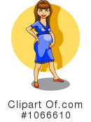 Pregnant Clipart #1066610 by Vector Tradition SM