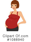 Pregnant Clipart #1088940 by BNP Design Studio