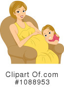 Pregnant Clipart #1088953 by BNP Design Studio
