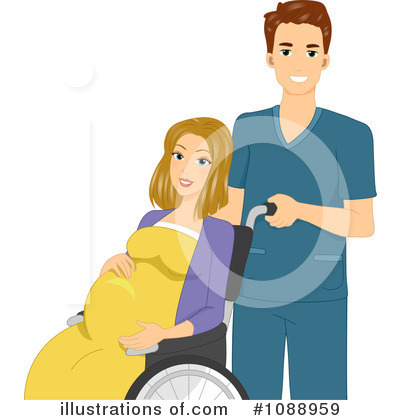 Royalty-Free (RF) Pregnant Clipart Illustration by BNP Design Studio - Stock Sample #1088959