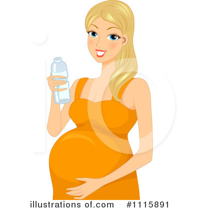 Royalty-Free (RF) Pregnant Clipart Illustration by BNP Design Studio - Stock Sample #1115891