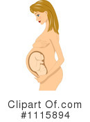 Pregnant Clipart #1115894 by BNP Design Studio