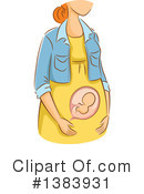 Pregnant Clipart #1383931 by BNP Design Studio