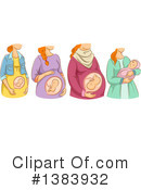 Pregnant Clipart #1383932 by BNP Design Studio