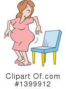 Pregnant Clipart #1399912 by Johnny Sajem