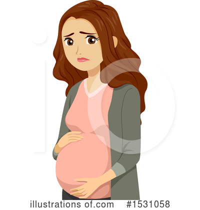 Royalty-Free (RF) Pregnant Clipart Illustration by BNP Design Studio - Stock Sample #1531058