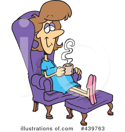 Relaxing Clipart #439763 by toonaday
