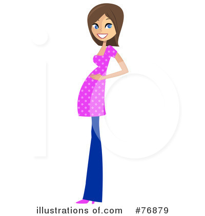 Royalty-Free (RF) Pregnant Clipart Illustration by peachidesigns - Stock Sample #76879