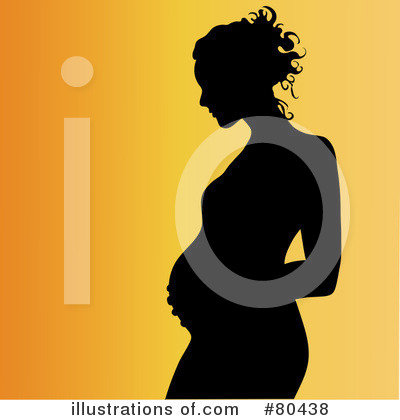 Royalty-Free (RF) Pregnant Clipart Illustration by Pams Clipart - Stock Sample #80438