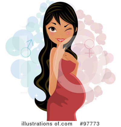 Pregnant Clipart #97773 by Melisende Vector