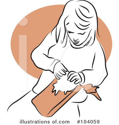 Royalty-Free (RF) Present Clipart Illustration by Prawny - Stock Sample #104059