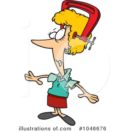 Royalty-Free (RF) Pressure Clipart Illustration by toonaday - Stock Sample #1046676