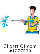 Pressure Washer Clipart #1277230 by Lal Perera