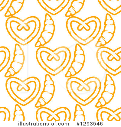 Royalty-Free (RF) Pretzel Clipart Illustration by Vector Tradition SM - Stock Sample #1293546