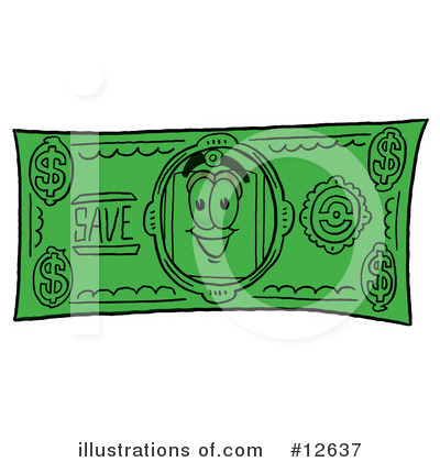 Royalty-Free (RF) Price Tag Character Clipart Illustration by Mascot Junction - Stock Sample #12637