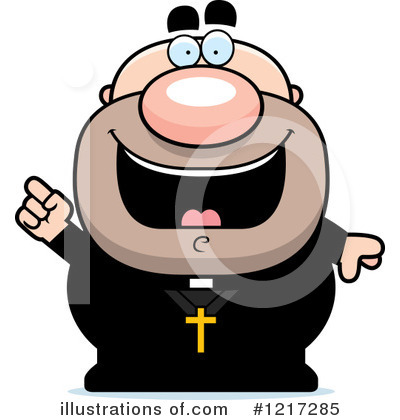 Priest Clipart #1217285 by Cory Thoman