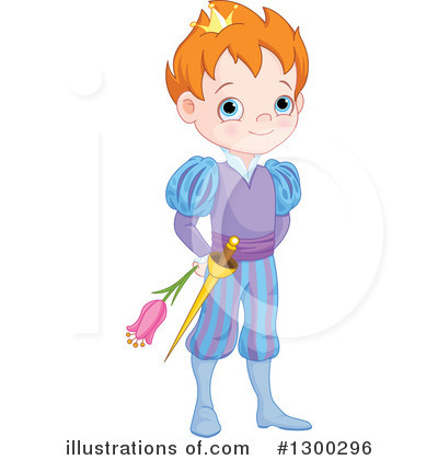 Royalty-Free (RF) Prince Clipart Illustration by Pushkin - Stock Sample #1300296