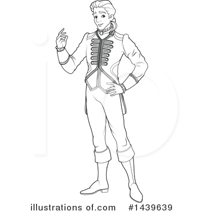 Royalty-Free (RF) Prince Clipart Illustration by Pushkin - Stock Sample #1439639