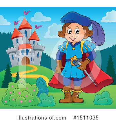 Royalty-Free (RF) Prince Clipart Illustration by visekart - Stock Sample #1511035