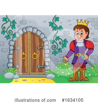Royalty-Free (RF) Prince Clipart Illustration by visekart - Stock Sample #1634105