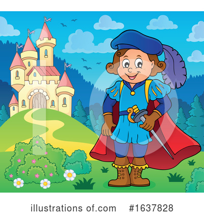 Royalty-Free (RF) Prince Clipart Illustration by visekart - Stock Sample #1637828